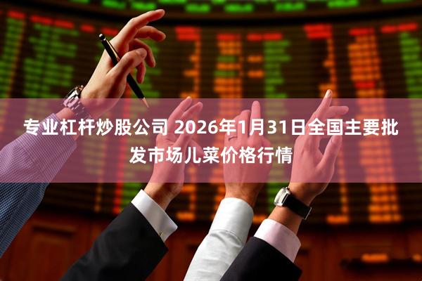 专业杠杆炒股公司 2026年1月31日全国主要批发市场儿菜价格行情